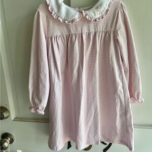 Adorable Pink Checkered Kids Blouse